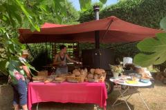 Sarah at her La Rou-langerie